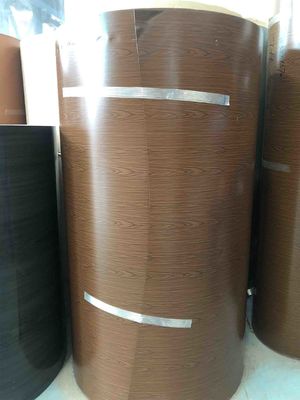 AA3003 H24 24" 610mm Width 0.019" 0.48mm Thickness Color Coating Aluminum Trim Coil Used For Roofing Decoration