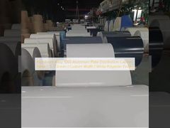 Panel szafy rozdzielczej ze stopu aluminium 1060 z płytą aluminiową (1,5–2,0 mm | szerokość niestandardowa | białe wykończenie poliestrowe)