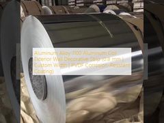 Zewnętrzna listwa dekoracyjna ze stopu aluminium 1100 z cewki aluminiowej (0,8 mm | szerokość niestandardowa | powłoka odporna na korozję PVDF)