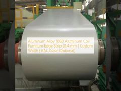 Taśma krawędziowa mebli ze stopu aluminium 1060 z cewki aluminiowej (0,4 mm | szerokość niestandardowa | kolor RAL opcjonalnie)