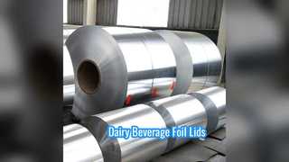 Folia aluminiowa klasy profesjonalnej do pokrywek do napojów mlecznych