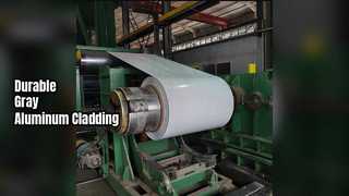 Cewka aluminiowa do ścian osłonowych 1,2 mm szara