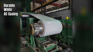 Cewka aluminiowa do jednostek prądu przemiennego Trwała biała powłoka