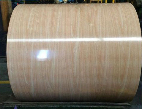3105 Stopy drewniane wzór PPAL kolorowo powlekane cewki aluminiowe do dachu i ściany
