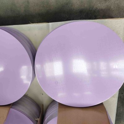 AA1060 H0 Grubość 0,80 mm Malowane aluminiowe krążki Aluminiowe krążki Piękny wygląd do produkcji garnków