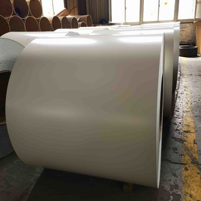 ASTM 0,0209 cali grubość 3003 H24 Wysoka trwałość Aluminium powleczone białym i zielonym powleczeniem PE/PVDF