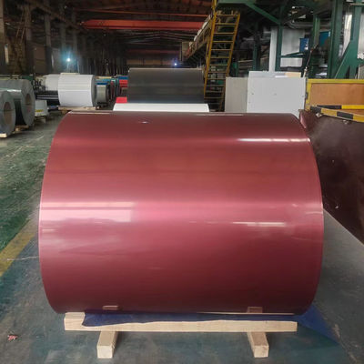 Kolorowa powłoka aluminiowa z cewkami do okien i dachów grubość 0,50 mm