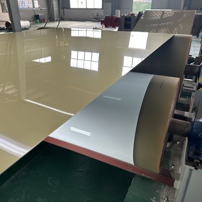 Kolorowe powlekane rolki aluminiowe Wstępnie powlekane aluminiowe płaskie arkusze farby powłoka aluminiowa płaskie materiały