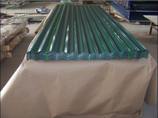18 gauge x 48 w stopzie 3105 kolorowy, falisty, przedmalowany arkusz aluminiowy do produkcji materiałów dachowych i ściennych