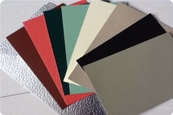 Stop 3003 H24 Temperature Grade 26 Gauge Thick White Colour Stucco Embossed Aluminium Sheet Używany do budowy okładzin zewnętrznych