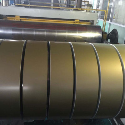 Alloy3105 0,25*173mm Odporna na zarysowania PE kolorowa, wstępnie malowana taśma aluminiowa do wykonania kurtyny drzwi rolowanych