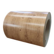 Kolorowo powlekany aluminiowy zwoj z ziaren drewna, przedmalowany arkusz/płytka/panel aluminiowy do dachu