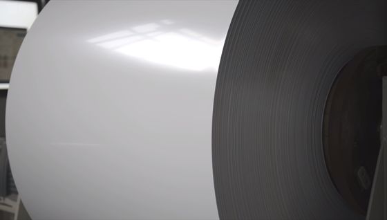 Do produkcji ACP - Aluminiowo-plastic Composite Panel Alloy1100 H14 0,18mm X 1000mm Ral 9016 Color Coating Aluminium Sheet
