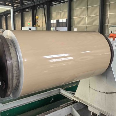 Lekkie trwałe PE pomarańczowe rolkowane cewki aluminiowe do przewodów wentylacyjnych