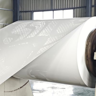 Stop 3105 Biały Kolor 0,65 mm Grubość 300 mm Szerokość PE Wstępnie pomalowana cewka aluminiowa do produkcji rynny