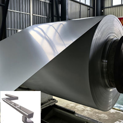 Stop 3105 Ral 7035 Szary Kolor 26 Miernik 0,45 mm Grubość 350 mm Szerokość PE Wstępnie pomalowana cewka aluminiowa do wytwarzania rury aluminiowej