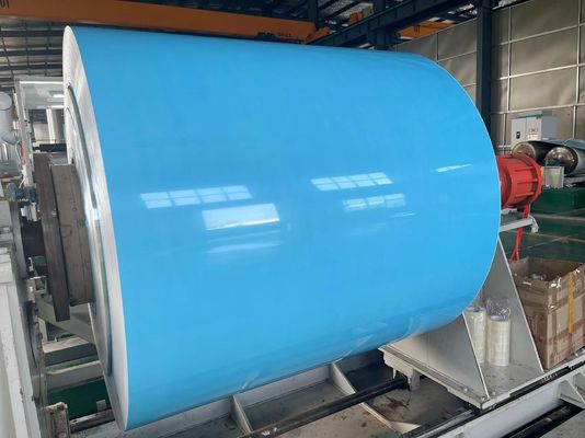 Rzemiosło Walcowane na zimno 1000-8000 serii Kolorowo powlekane cewki aluminiowe do materiałów dachowych i ściennych