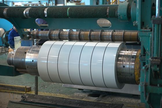 3003 H18 Kolorowo powleczona aluminiowa cewka rynnowa walcowana na zimno