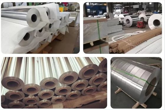 Stop 8011 H22 Stopień ocieplenia 0,08 mm Grubość 200 mm Szerokość Aluminiowy płetw