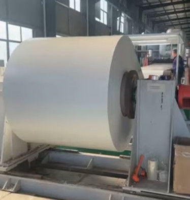 Farba PE Biały Ral 9010 Kolorowo powlekany arkusz aluminiowy w cewce 3003 H14 Do produkcji rynsztoków lub rury dolnej