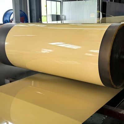 Wstępnie pomalowana blacha aluminiowa, farba PVDF 25um Górna strona maksymalna szerokość do 2490 mm do produkcji samochodów