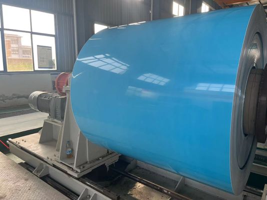 0.70*1250mm 3003 Stop Prepainted Aluminium Coil Custom Thickness Color Coated Aluminium Sheet For Wall Facade Panel