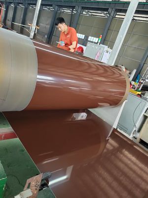 3003 H14 0,50 Grubość Kolorowo powlekany arkusz aluminiowy do dachu i ścian