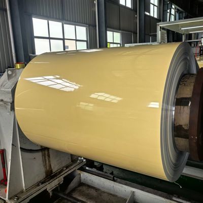 Satynowa czarna poliestrowa farba powlekana aluminiowa cewka stosowana w aluminium dachówkowych obudowach i rynnach