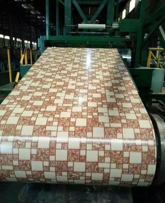 Stop 3105 Marmur Zaprojektowany wzór powłoka aluminiowa cewka 24Ga X 48Inch Pre-pomalowany arkusz aluminiowy dla fasad budynku