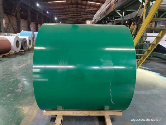 AA3003 H24 1.0MM Wleśnia aluminiowa przedmalowana do dachu budynków fabrycznych