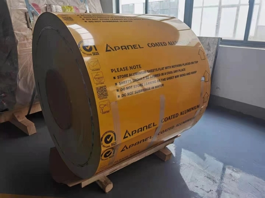 AA5052 H38 1,5MM Cewka aluminiowa powlekana wstępnie do zastosowań w transporcie kolejowym