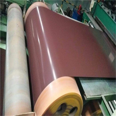 Alloy3105 o grubości 0,28 mm o szerokości 133 mm farba przeciw zgarnieniu wstępnie pomalowany aluminiowy pasek do walcowania kurtyny drzwi migawki