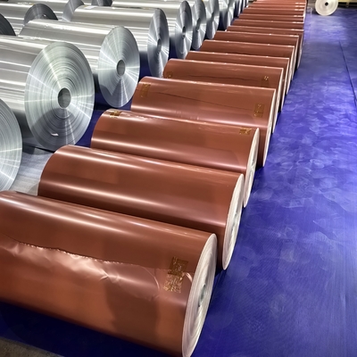 Folia aluminiowa kolorowa o grubości 0,08 mm klasy AA1100 stosowana w systemach dachowych