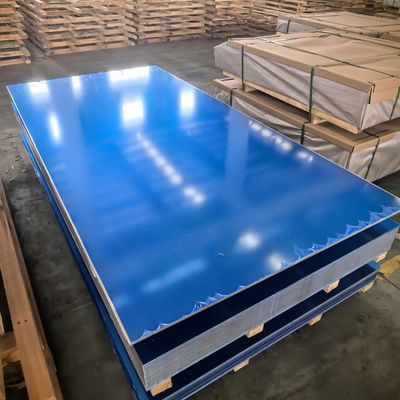 Stop 5005 0,54 mm Wlewek z aluminium przedmalowany do paneli szaf narzędziowych warsztatów