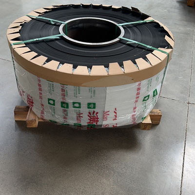 Wysoko błyszcząca czarna blacha aluminiowa pokryta kolorem używana w znakach i dekoracjach