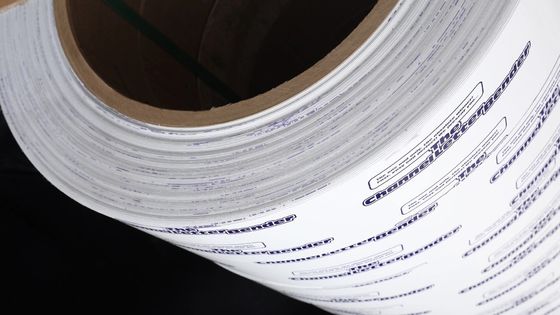 Stop aluminium 3003 H14 Biały Obie strony Kolorowa cewka aluminiowa Wstępnie powlekana cewka aluminiowa Taśma aluminiowa Szerokość 300 mm Grubość 1,00 mm Dla znaku litery kanału