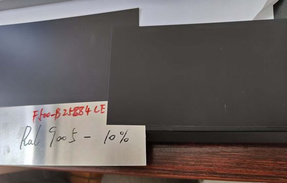 Stop aluminium 3105 o grubości 2,00 mm matowy kolor Ral 9005 PVDF wstępnie malowana cewka aluminiowa do ścian osłonowych panel elewacyjny