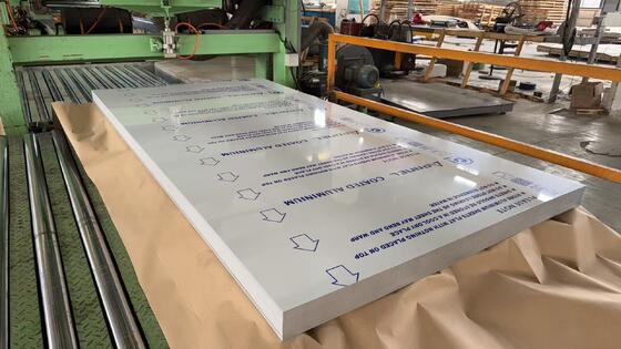 Wykończenie powierzchni plamą o grubości 0,03 cala Wstępnie pomalowana blacha aluminiowa do panelu dekoracji wnętrz