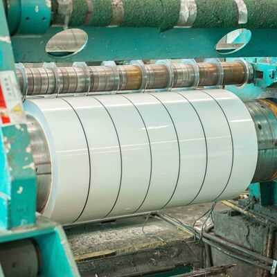 Cewka do liter przestrzennych z aluminium w kolorze błyszczącej bieli, grubość .040, 5.3