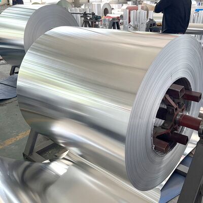 8011 H14 0,04 mm kolorowo powlekana cewka aluminiowa do zakryć butelki z płynami do spożycia doustnego