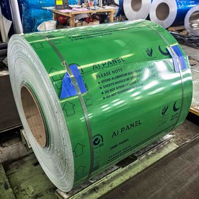 Stop 3003 Wstępnie pomalowana arkusz aluminiowy 0,032'' do produkcji systemów dachowych