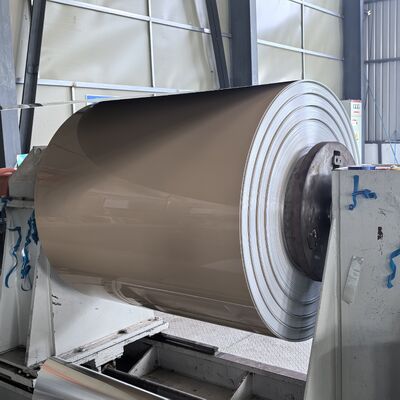 AA3003 H14 0.5MM Prepainted Aluminum Coil for Pipeline Insulation Outer Covering