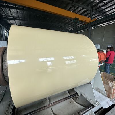 Grubość 0,5-1,0 mm Odporna na korozję Cewka aluminiowa z powłoką wstępną w niestandardowych kolorach do blach dachowych falistych