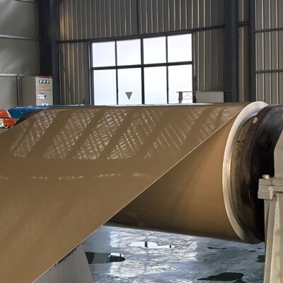 Kolorowo powlekany arkusz aluminiowy do dachu stopu 3105 PPG Farba Kynar PVDF Matte Grey Ral 7046 Wykręta przedmalowana 0,05 cali grubość 49 cali szerokość