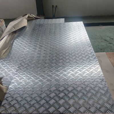 Aluminiowa płytka kontrolna ze stopu aluminium 1050 do skrzynek narzędziowych | Grubość 1,2–3,0 mm | Szerokość 1000–1500 mm | Wzór pięciopaskowy lub diamentowy | Wykończenie młyna lub polerowanie